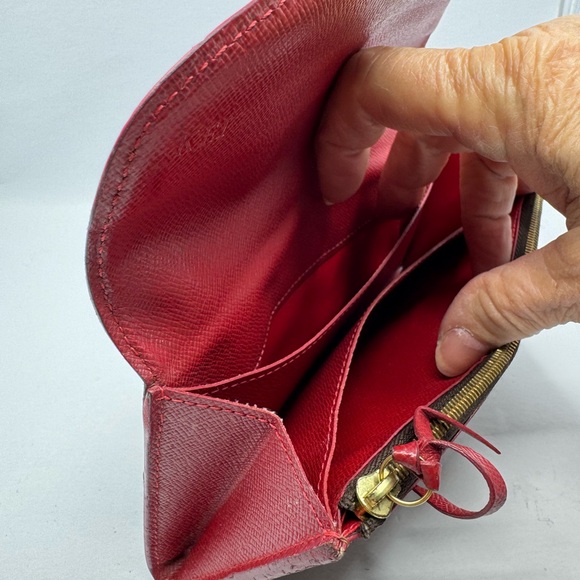 Louis Vuitton Damier Ebene Monogram Emilie Wallet 20533 - Picture 4 of 10